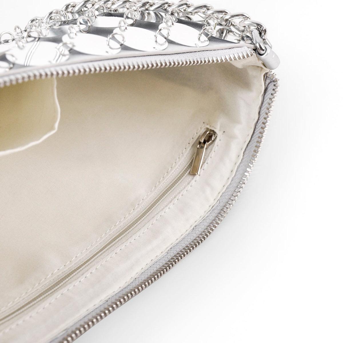 Silver Sequins Chain Handbag | Onlymaker Discount