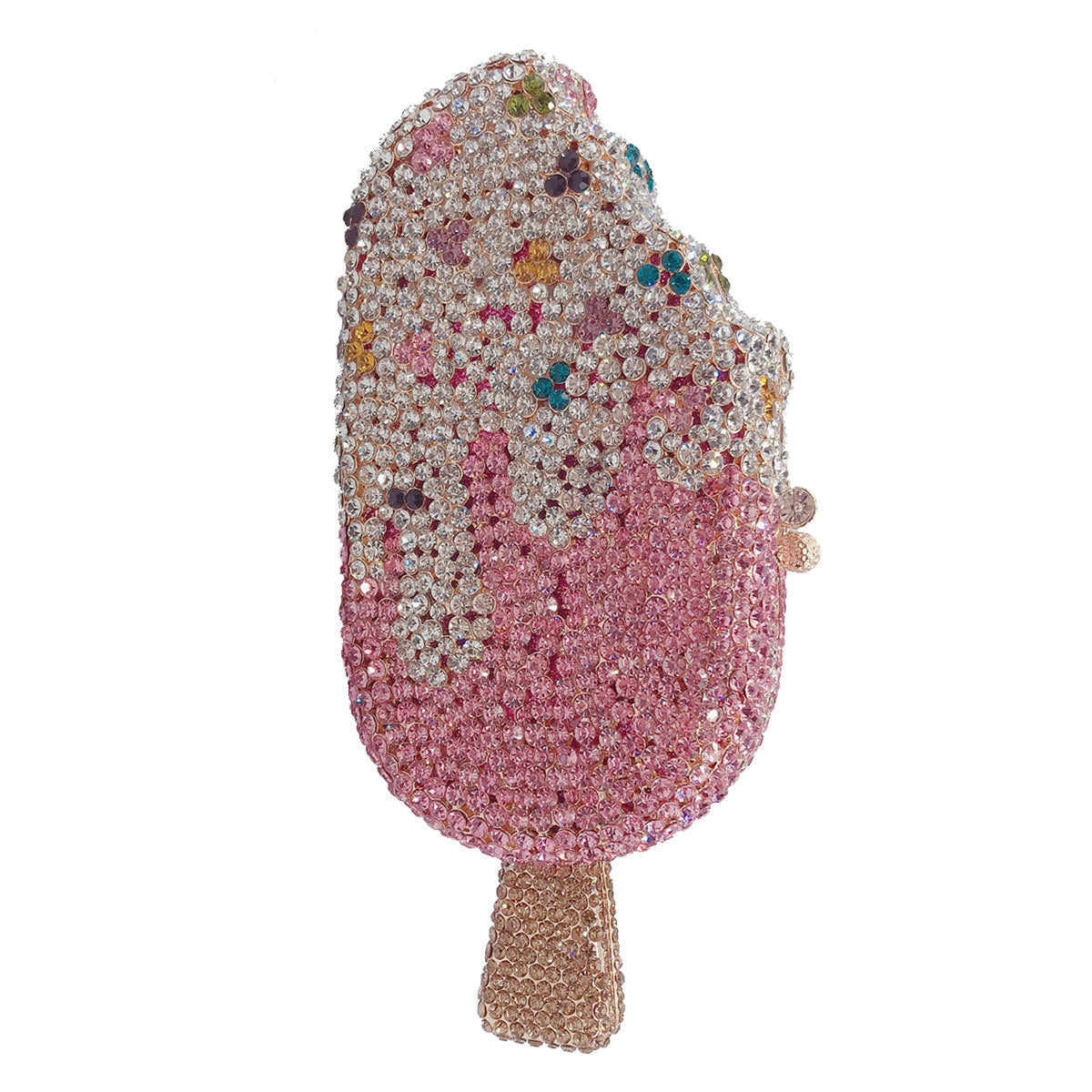 Diamond Rhinestone Ice Cream Clutch | Onlymaker Latest