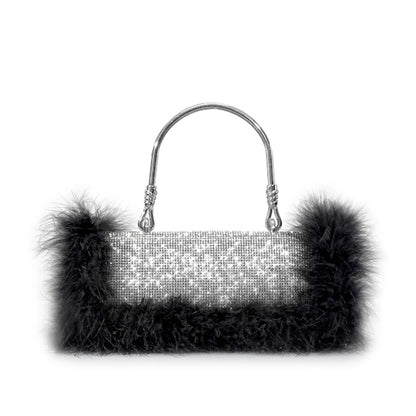 Rhinestone Feather Crossbody Handbags | Onlymaker Recommended