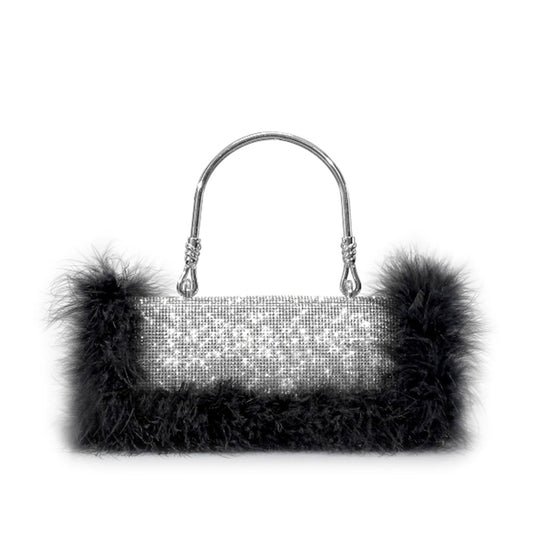 Rhinestone Feather Crossbody Handbags | Onlymaker Recommended