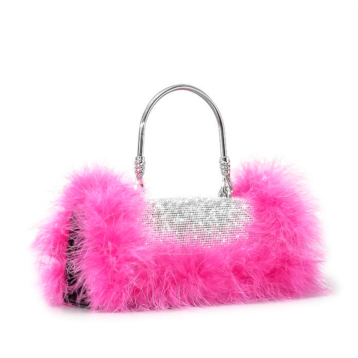 Rhinestone Feather Crossbody Handbags | Onlymaker Recommended