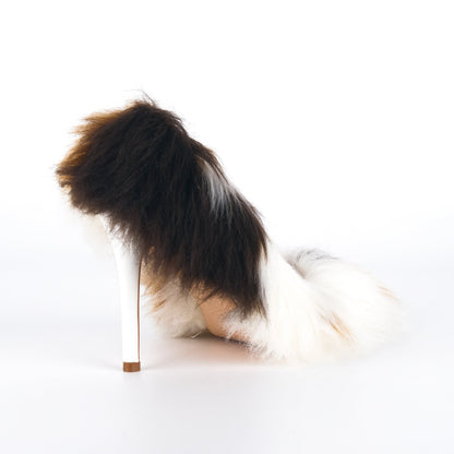 Fur Pointed Toe Stiletto Pumps | Onlymaker Top Pick