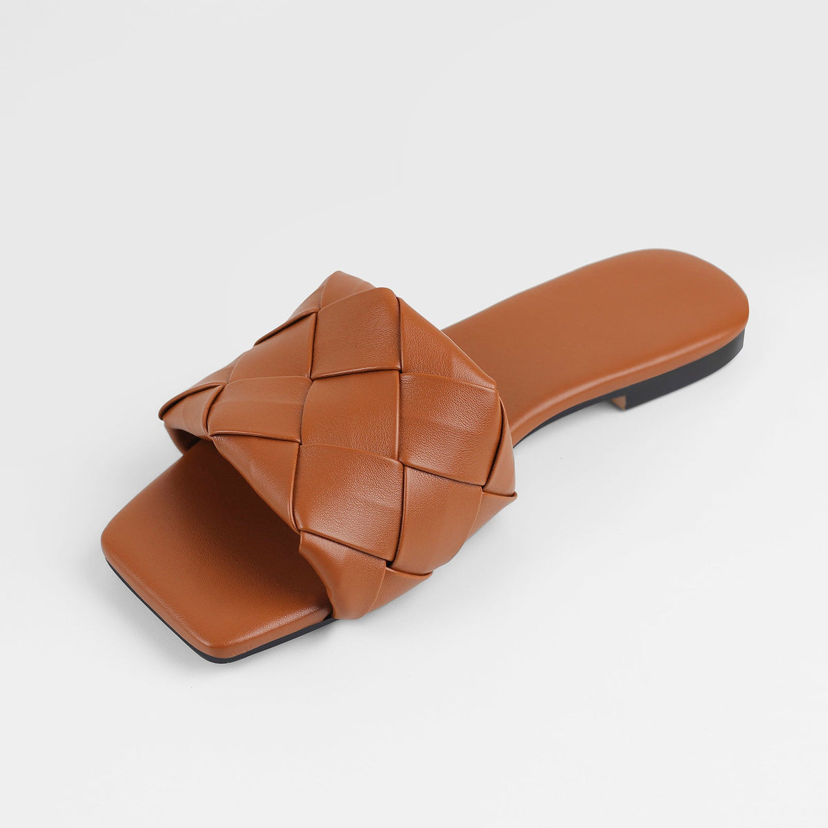 Open Toe Slip on Flat Slipper | Onlymaker Sale