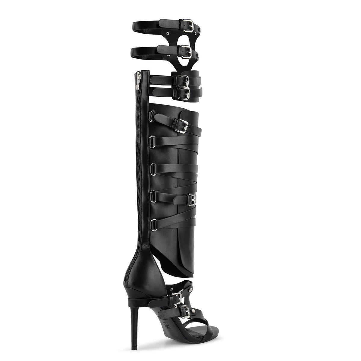 Gladiator Multi Buckles Thigh High Boots Sandals | Onlymaker Trusted