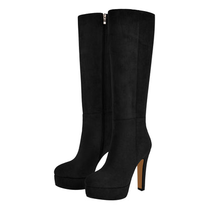 Onlymaker Platform Suede Knee High Boots | Onlymaker Signature