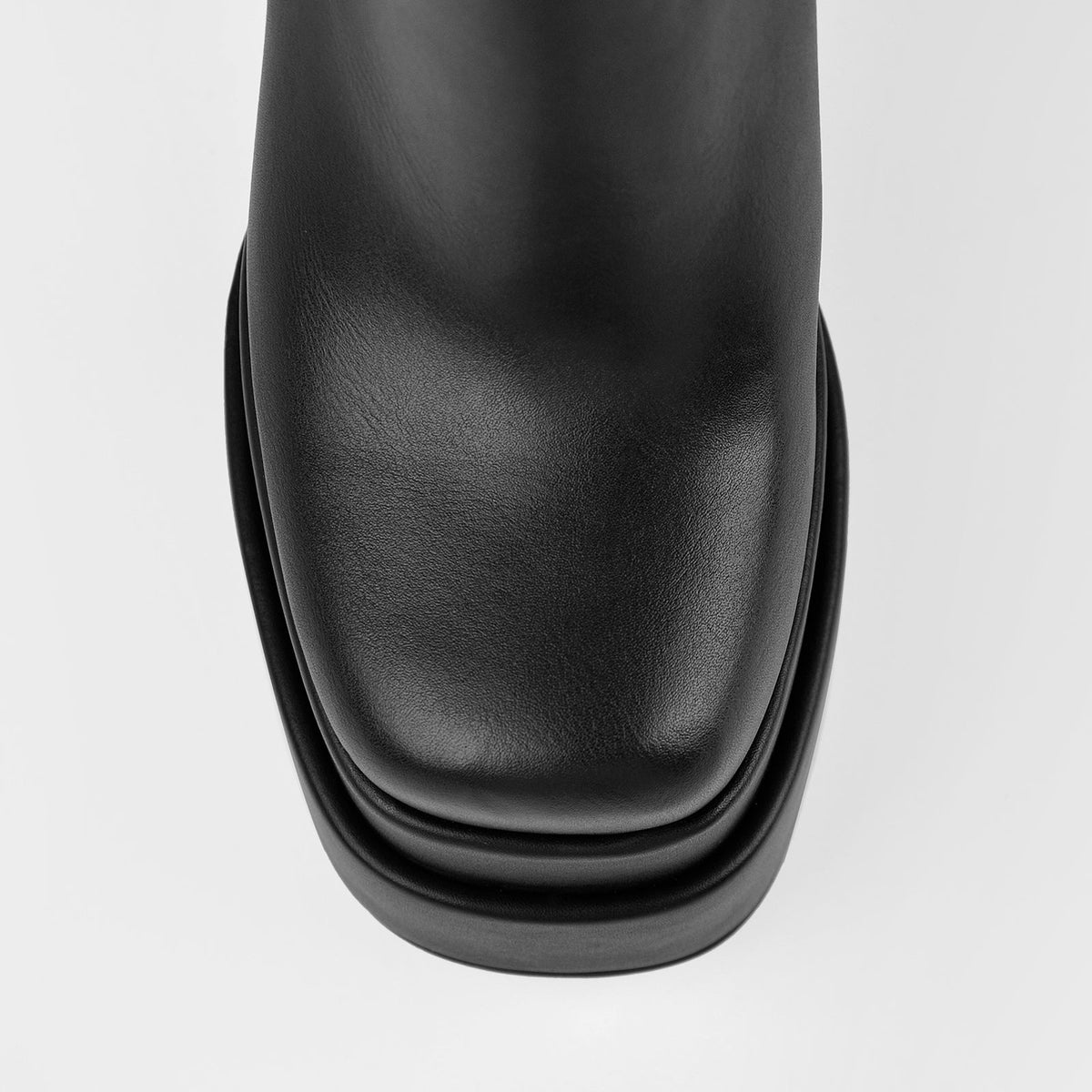 Double Platform Elastic Zipper Chunky Heel Ankle Boots | Onlymaker Discount
