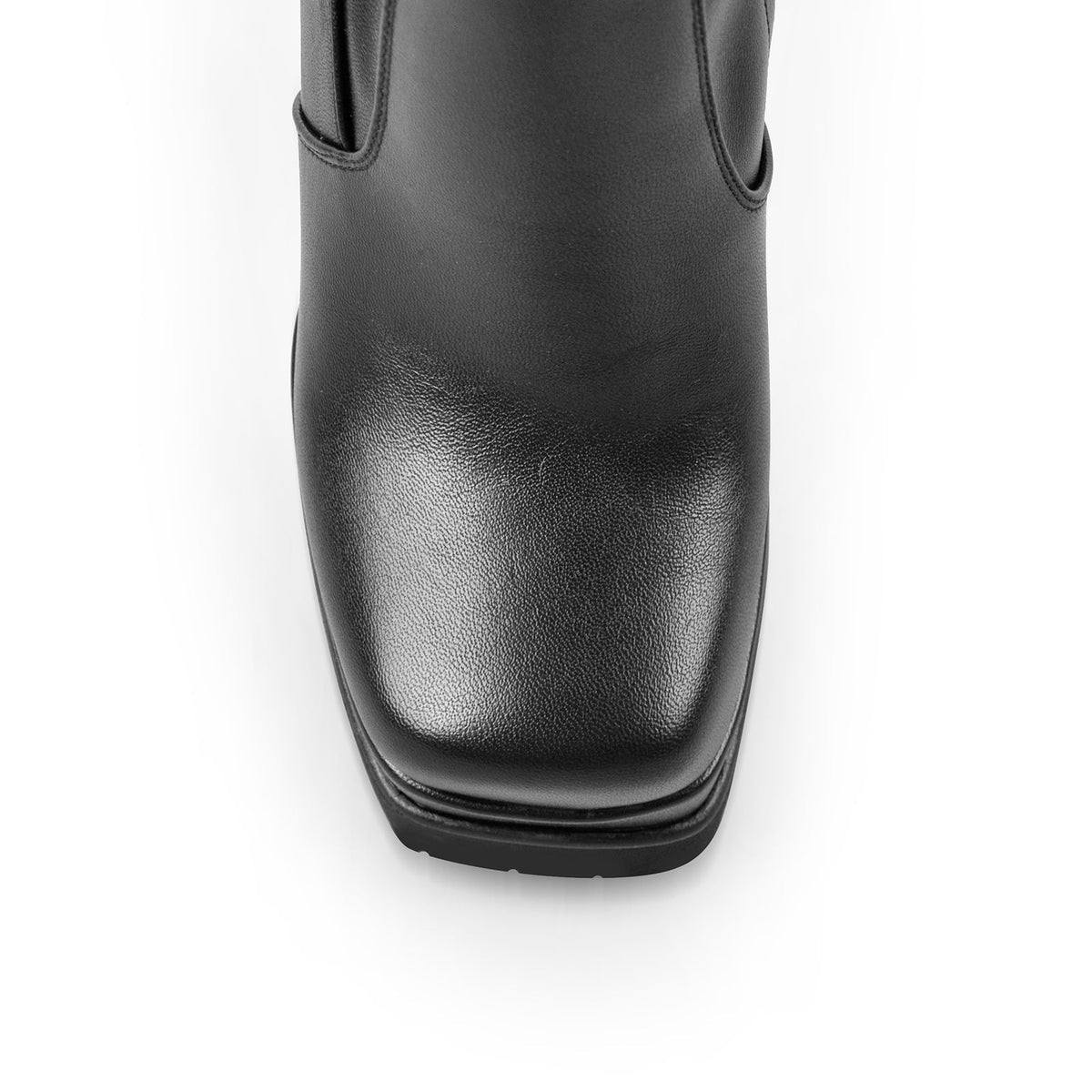 Double Platform Chunky Heel Knee High Boots | Onlymaker Value