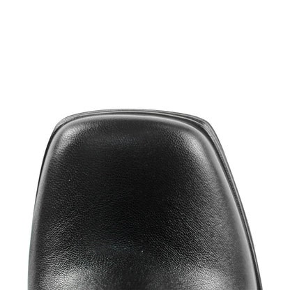 Double Platform Block Heel Ankle Boots | Onlymaker Hot Sale