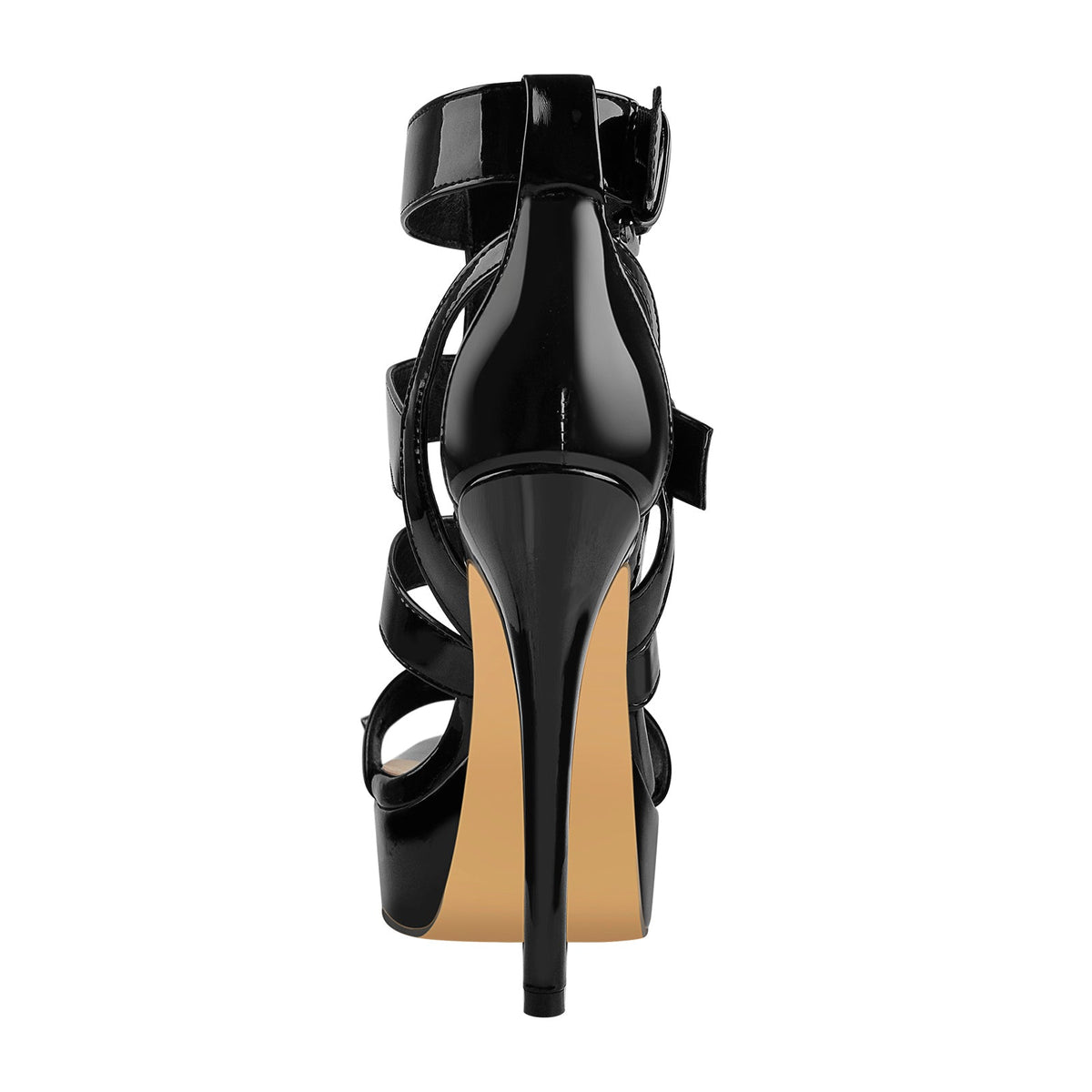 Pointed Toe Buckle Strap Stiletto Platform Sandals | Onlymaker Customer Favorite