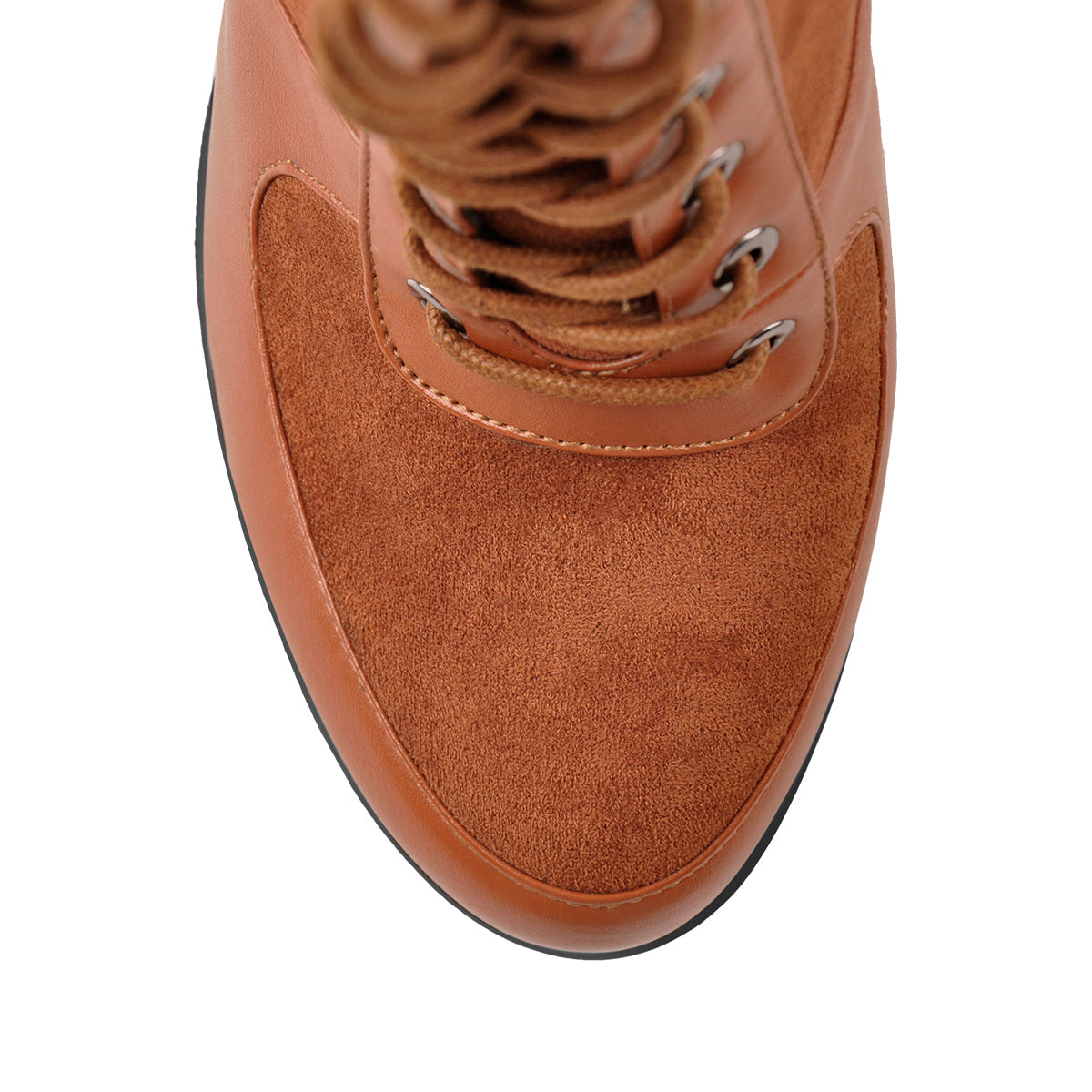 Platform Lace Up Chunky Heel Combat Pocket Fashion Ankle Boots | Onlymaker Signature