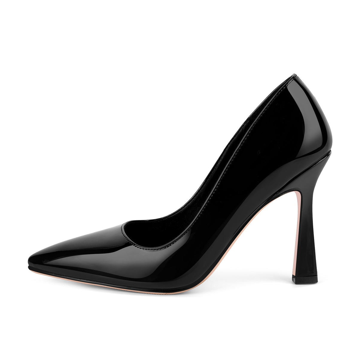 Pointed Toe Patent Leather High Heels | Onlymaker Hot Sale