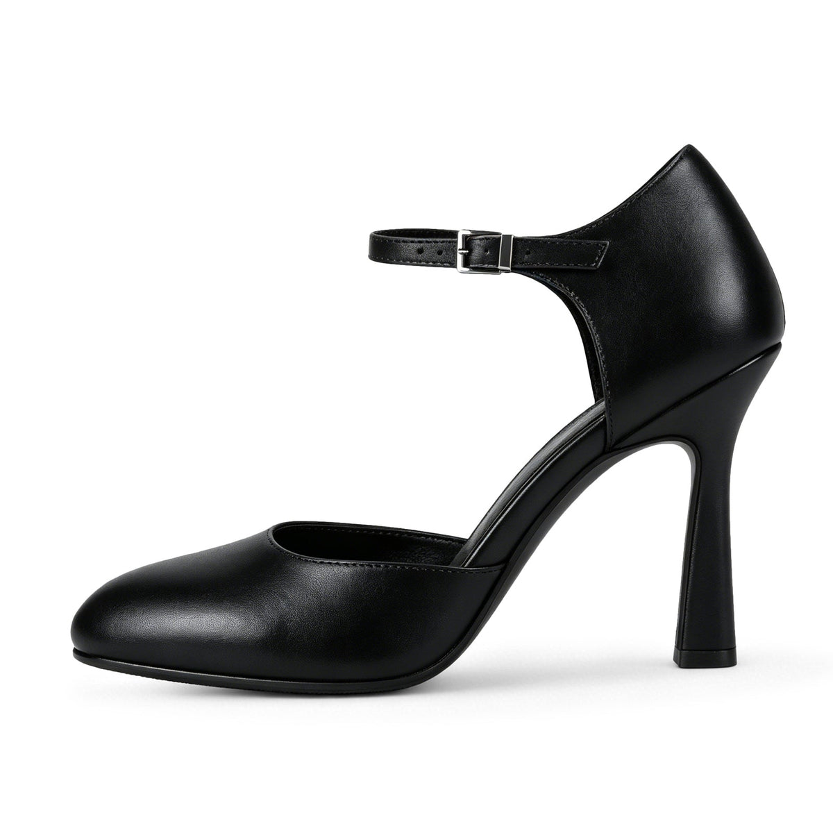 Pointed Toe Buckle Strap Stiletto Pumps | Onlymaker Trending