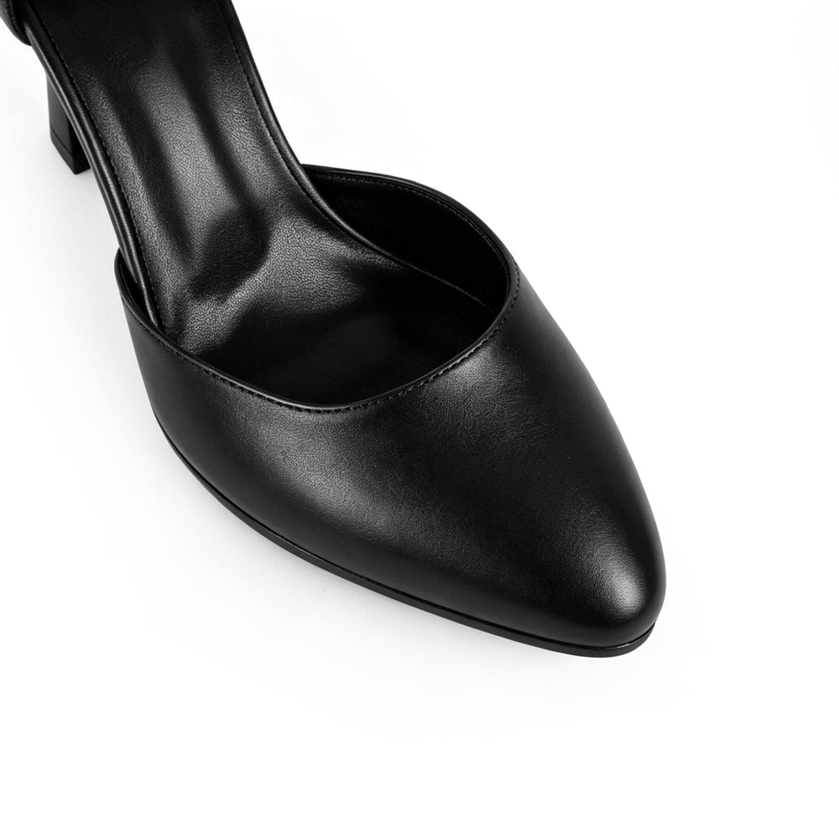 Pointed Toe Buckle Strap Stiletto Pumps | Onlymaker Trending