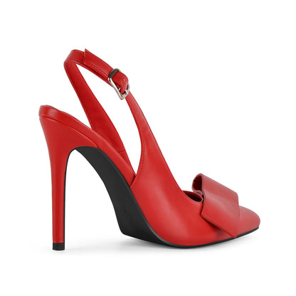 Pointed Toe Slingback Stiletto High Heels | Onlymaker Latest