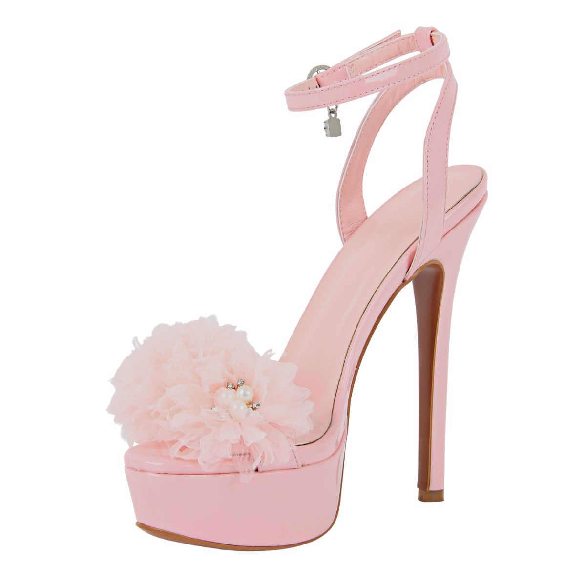 Platform Flower Rhinestone Ankle Strap Sandals | Onlymaker Smart Buy