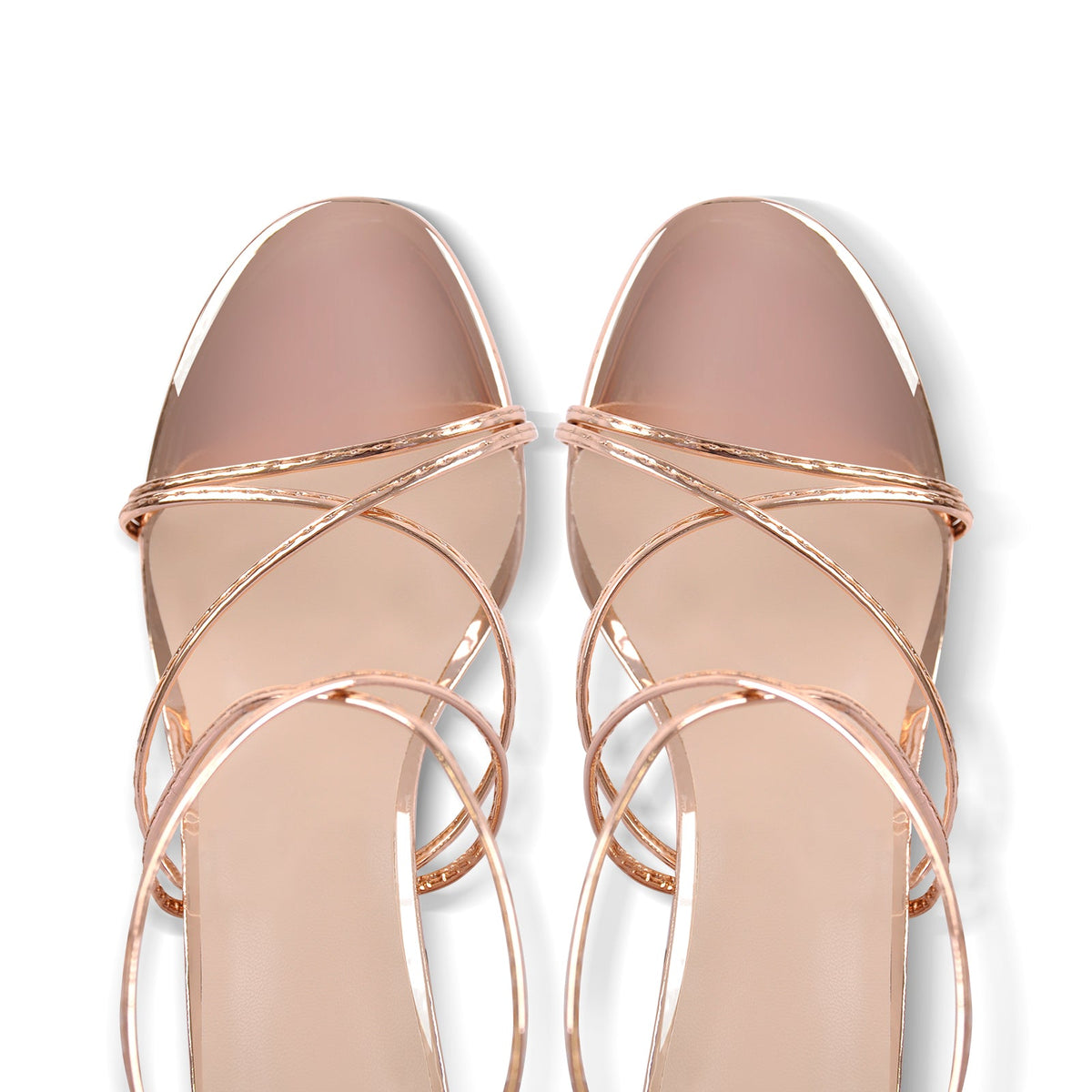 Open Toe Lace-up Chunky Sandals | Onlymaker Popular