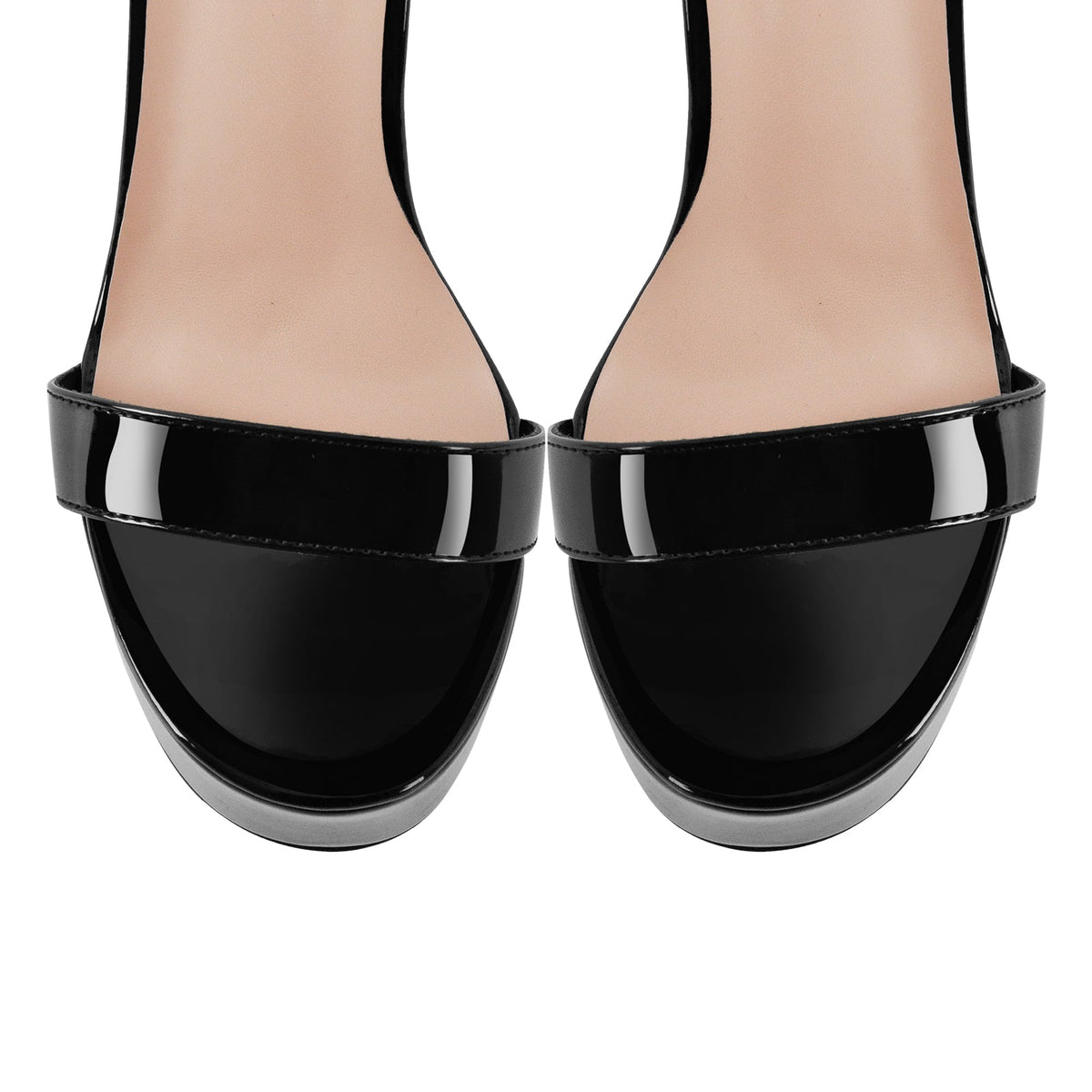 Platform Rivet Ankle Strap Stiletto Sandals | Onlymaker Deals