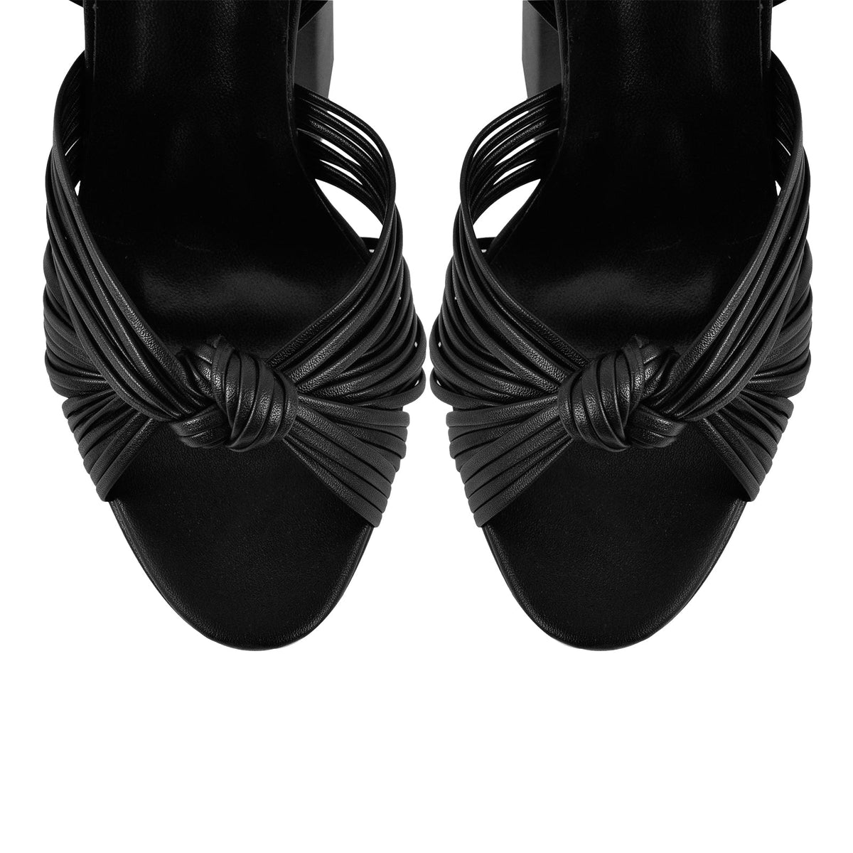 Platform Buckle Strap Chunky Heel Sandals | Onlymaker Everyday