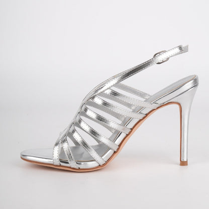 Round Toe Gladiator Slingback Sandals | Onlymaker Premium