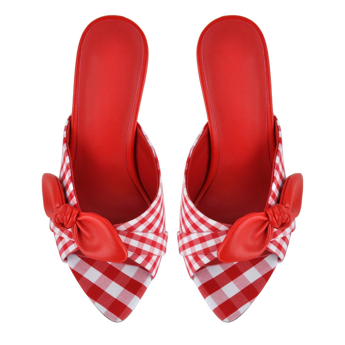 Pointed Toe Bow Stiletto Mules | Onlymaker Deals