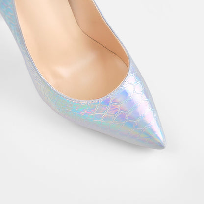 Colorful Pointed Toe Stone High Heels Stiletto Pumps | Onlymaker Smart Buy