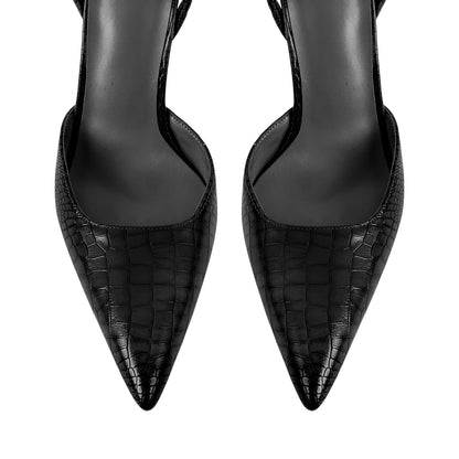 Pointed Toe Stiletto Ankle Strap Pumps | Onlymaker Great Value