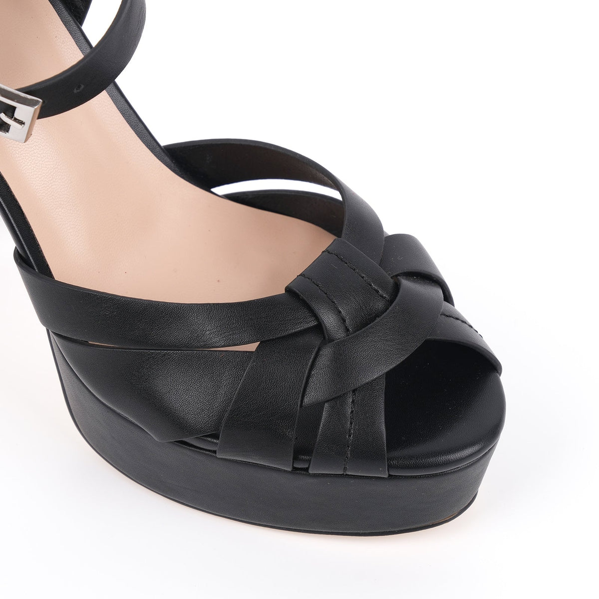 Platform Buckle Strap Stiletto Sandals | Onlymaker Everyday