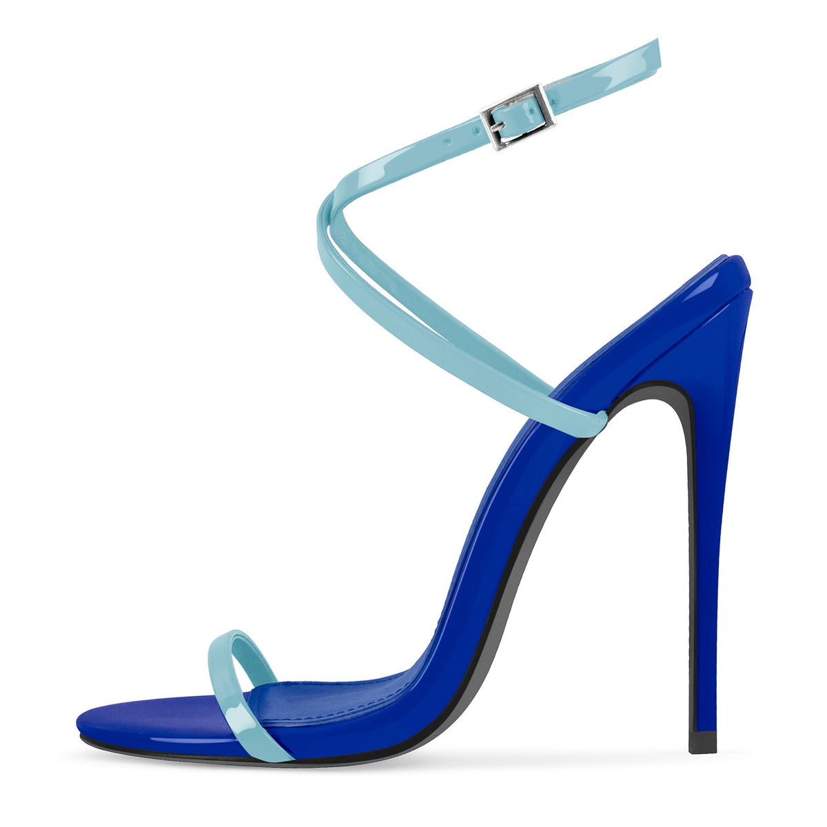 Round Toe Criss Cross Straps Sandals | Onlymaker Signature
