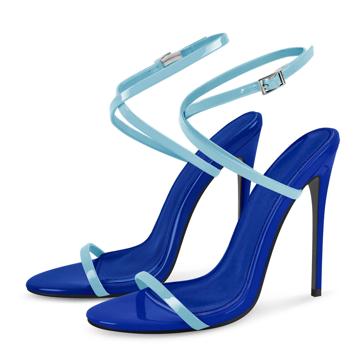 Round Toe Criss Cross Straps Sandals | Onlymaker Signature