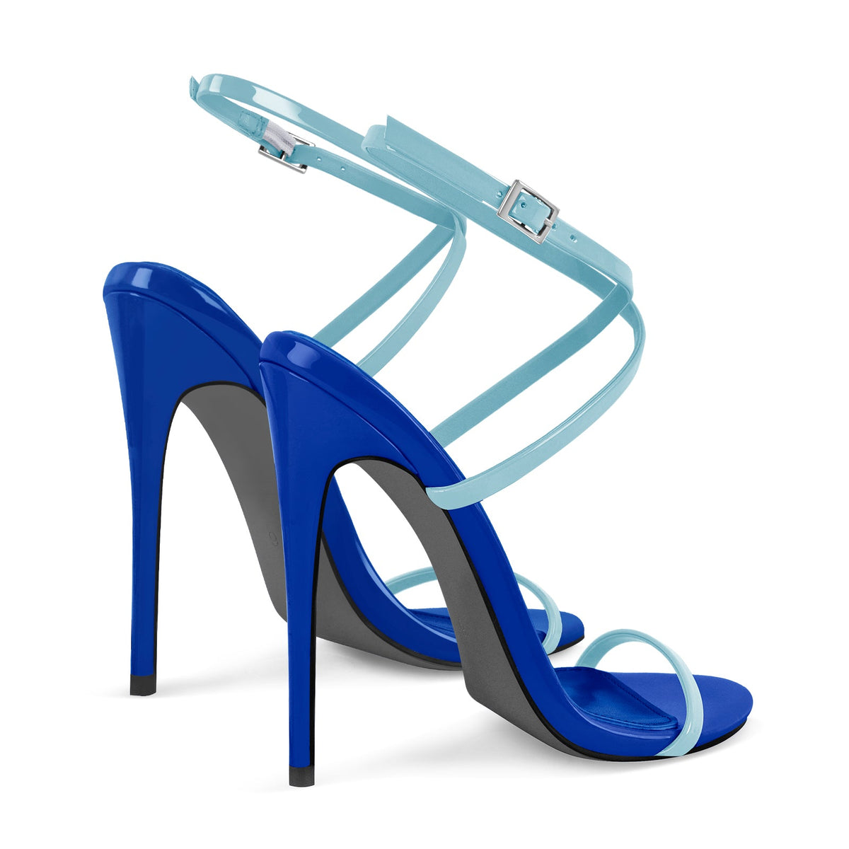 Round Toe Criss Cross Straps Sandals | Onlymaker Signature