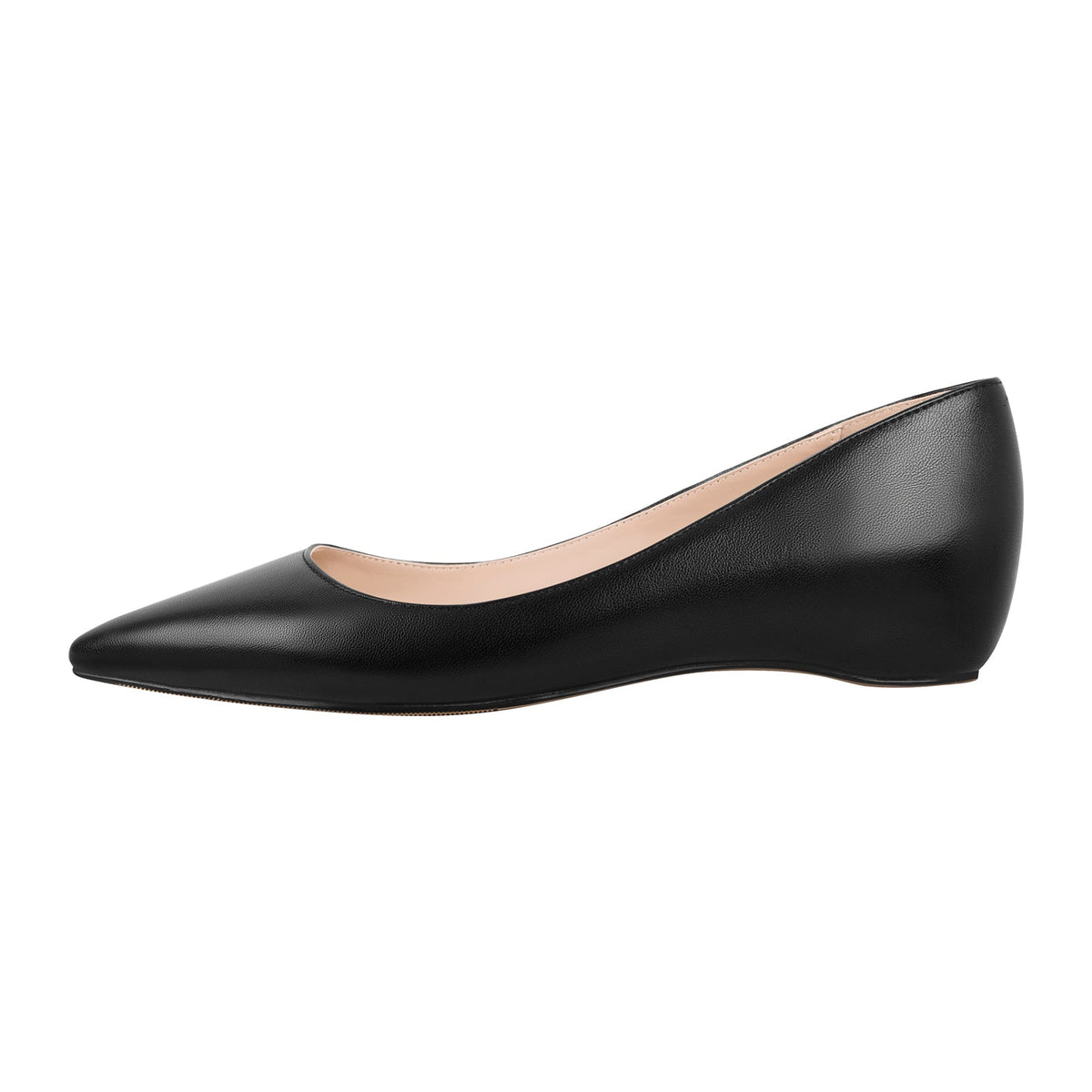 Onlymaker Matt Leather Formal Flat | Onlymaker Recommended