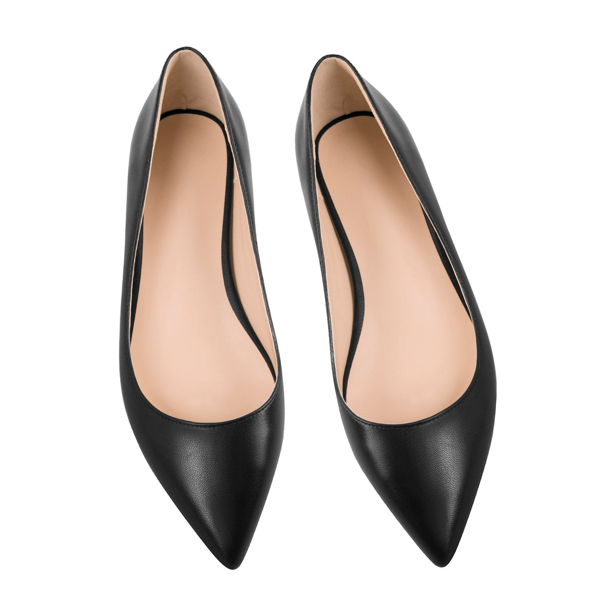 Onlymaker Matt Leather Formal Flat | Onlymaker Recommended