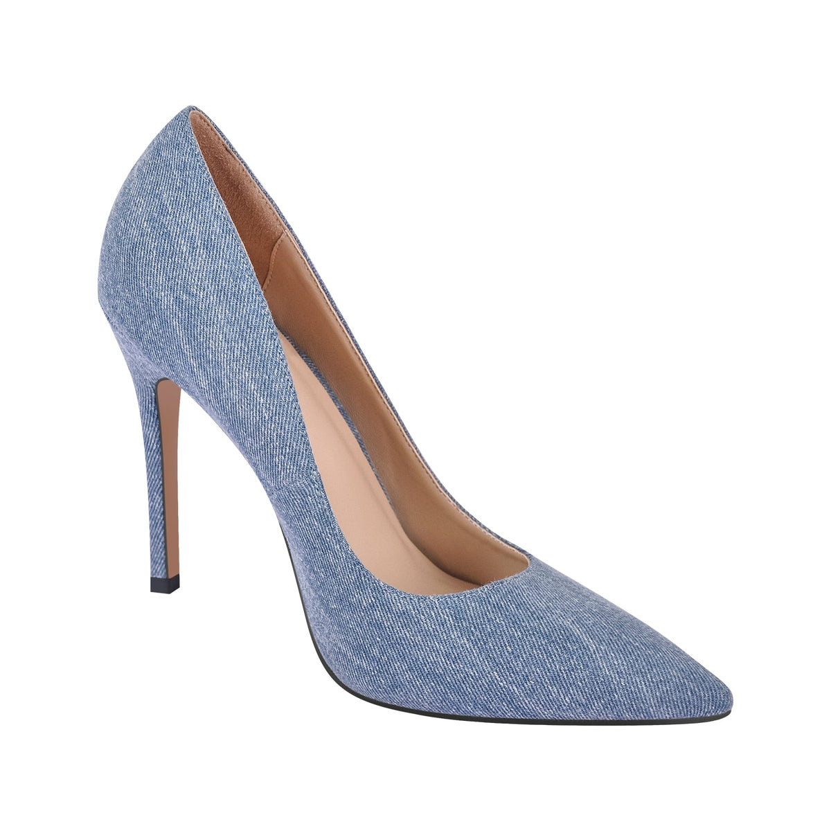 Denim Pointed Toe Stilettos Pumps | Onlymaker Best Price