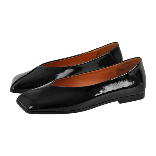Square Toe Slip-on Flats | Onlymaker Customer Favorite