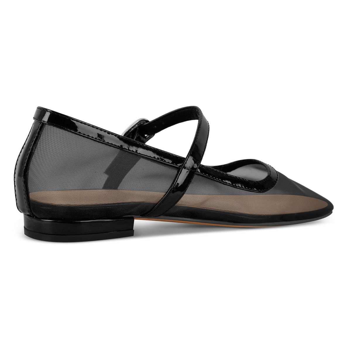 Mesh Square Toe Mary Jane Ballet Flats | Onlymaker Everyday